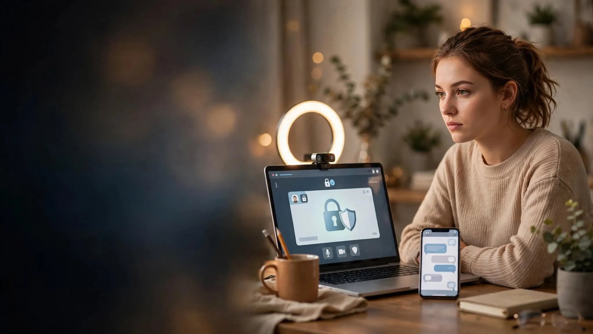 Camgirl e privacy: come proteggersi dalla registrazione dello schermo su telegram o whatsapp