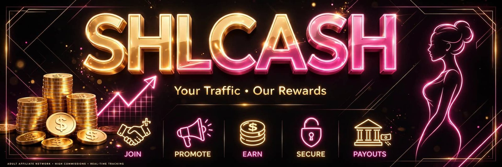 SHLCASH - Programma Affiliazione Webmaster per Webcam Adulti - Guadagni e Registrazione